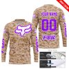 LIMITED EDITION PRODUCTS - US MARINE - FOX RACING - CUSTOM NAME - PURPLE - JERSEY