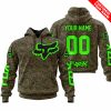 LIMITED EDITION PRODUCTS - US MARINE V1 - FOX RACING - CUSTOM NAME - GREEN