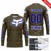 LIMITED EDITION PRODUCTS - US MARINE V1 - FOX RACING - CUSTOM NAME - NAVY - JERSEY