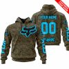 LIMITED EDITION PRODUCTS - US MARINE V1 - FOX RACING - CUSTOM NAME - SKY BLUE