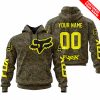 LIMITED EDITION PRODUCTS - US MARINE V1 - FOX RACING - CUSTOM NAME - YELLOW