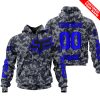 LIMITED EDITION PRODUCTS - US NAVY - FOX RACING - CUSTOM NAME - BLUE