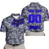 LIMITED EDITION PRODUCTS - US NAVY - FOX RACING - CUSTOM NAME - BLUE - POLO SHIRT