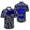 LIMITED EDITION PRODUCTS - US NAVY - FOX RACING - CUSTOM NAME - BLUE - BUTTON SHIRT