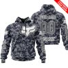 LIMITED EDITION PRODUCTS - US NAVY - FOX RACING - CUSTOM NAME - GREY