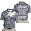 LIMITED EDITION PRODUCTS - US NAVY - FOX RACING - CUSTOM NAME - GREY - POLO SHIRT