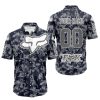 LIMITED EDITION PRODUCTS - US NAVY - FOX RACING - CUSTOM NAME - GREY - BUTTON SHIRT