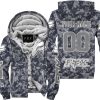 LIMITED EDITION PRODUCTS - US NAVY - FOX RACING - CUSTOM NAME - GREY - FLEECE ZIP HOODIE