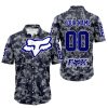 LIMITED EDITION PRODUCTS - US NAVY - FOX RACING - CUSTOM NAME - NAVY - BUTTON SHIRT
