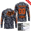 LIMITED EDITION PRODUCTS - US NAVY - FOX RACING - CUSTOM NAME - ORANGE - JERSEY