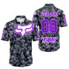 LIMITED EDITION PRODUCTS - US NAVY - FOX RACING - CUSTOM NAME - PURPLE - BUTTON SHIRT