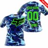 LIMITED EDITION PRODUCTS - US NAVY V1 - FOX RACING - CUSTOM NAME - GREEN - T-SHIRT