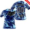 LIMITED EDITION PRODUCTS - US NAVY V1 - FOX RACING - CUSTOM NAME - GREY - T-SHIRT