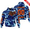 LIMITED EDITION PRODUCTS - US NAVY V1 - FOX RACING - CUSTOM NAME - ORANGE