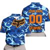 LIMITED EDITION PRODUCTS - US NAVY V1 - FOX RACING - CUSTOM NAME - ORANGE - POLO SHIRT