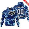LIMITED EDITION PRODUCTS - US NAVY V1 - FOX RACING - CUSTOM NAME - WHITE