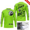 PREMIUM JUST FCKN GONNA SEND IT – CUSTOM NAME – SKI DOO – GREEN 1 V1 - JERSEY