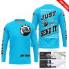 PREMIUM JUST FCKN GONNA SEND IT – CUSTOM NAME – SKI DOO – SKY BLUE V1 - JERSEY