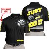 PREMIUM JUST FCKN GONNA SEND IT – CUSTOM NAME – SKI DOO – YELLOW - POLO SHIRT