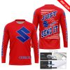 PREMIUM JUST FCKN GONNA SEND IT – CUSTOM NAME – SUZUKI - RED V1 - JERSEY