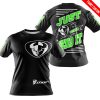 PREMIUM JUST FCKN GONNA SEND IT – CUSTOM NAME – THOR – GREEN BLACK - T-SHIRT