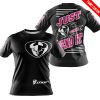 PREMIUM JUST FCKN GONNA SEND IT – CUSTOM NAME – THOR – PINK 1 BLACK - T-SHIRT