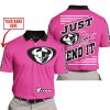 PREMIUM JUST FCKN GONNA SEND IT – CUSTOM NAME – THOR – PINK 1 V1 - POLO SHIRT