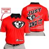 PREMIUM JUST FCKN GONNA SEND IT – CUSTOM NAME – THOR – RED V1 - POLO SHIRT