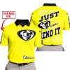 PREMIUM JUST FCKN GONNA SEND IT – CUSTOM NAME – THOR – YELLOW V1 - POLO SHIRT
