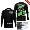 PREMIUM JUST FCKN GONNA SEND IT – CUSTOM NAME – TROY LEE DESIGNS – GREEN BLACK - JERSEY