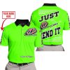 PREMIUM JUST FCKN GONNA SEND IT – CUSTOM NAME – TROY LEE DESIGNS – GREEN V1 - POLO SHIRT