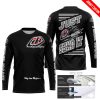 PREMIUM JUST FCKN GONNA SEND IT – CUSTOM NAME – TROY LEE DESIGNS – GREY BLACK - JERSEY