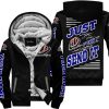 PREMIUM JUST FCKN GONNA SEND IT – CUSTOM NAME – TROY LEE DESIGNS – NAVY BLACK - FLEECE ZIP HOODIE