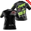 PREMIUM JUST FCKN GONNA SEND IT – CUSTOM NAME – TROY LEE DESIGNS – NEON BLACK - T-SHIRT