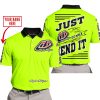 PREMIUM JUST FCKN GONNA SEND IT – CUSTOM NAME – TROY LEE DESIGNS – NEON V1 - POLO SHIRT