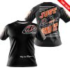 PREMIUM JUST FCKN GONNA SEND IT – CUSTOM NAME – TROY LEE DESIGNS – ORANGE BLACK - T SHIRT