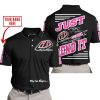 PREMIUM JUST FCKN GONNA SEND IT – CUSTOM NAME – TROY LEE DESIGNS – PINK 1 BLACK - POLO SHIRT