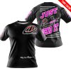 PREMIUM JUST FCKN GONNA SEND IT – CUSTOM NAME – TROY LEE DESIGNS – PINK BLACK - T-SHIRT