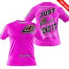 PREMIUM JUST FCKN GONNA SEND IT – CUSTOM NAME – TROY LEE DESIGNS – PINK V1 - T-SHIRT
