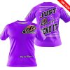 PREMIUM JUST FCKN GONNA SEND IT – CUSTOM NAME – TROY LEE DESIGNS – PURPLE V1 - T-SHIRT
