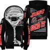 PREMIUM JUST FCKN GONNA SEND IT – CUSTOM NAME – TROY LEE DESIGNS – RED BLACK - FLEECE ZIP HOODIE