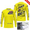 PREMIUM JUST FCKN GONNA SEND IT – CUSTOM NAME – TROY LEE DESIGNS – YELLOW V1 - JERSEY