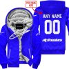 MOTOCROSS  -  LIMITED EDITION  -  ALPINESTARS  -  BLUE - FLEECE ZIP HOODIE