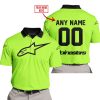 MOTOCROSS  -  LIMITED EDITION  -  ALPINESTARS  -  GREEN 1 - POLO SHIRT