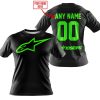 MOTOCROSS  -  LIMITED EDITION  -  ALPINESTARS  -  GREEN V1 - T-SHIRT