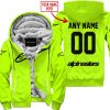 MOTOCROSS  -  LIMITED EDITION  -  ALPINESTARS  -  NEON - FLEECE ZIP HOODIE