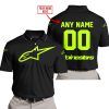 MOTOCROSS  -  LIMITED EDITION  -  ALPINESTARS  -  NEON V1 - POLO SHIRT