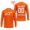 MOTOCROSS  -  LIMITED EDITION  -  ALPINESTARS  -  ORANGE - JERSEY