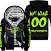 GRINCH - EW PEOPLE - ALPINESTARS - NEON - FLEECE ZIP HOODIE