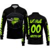 GRINCH - EW PEOPLE - ARCTIC CAT - NEON - LONG SLEEVE POLO SHIRT